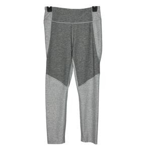Outdoor Voices Gray Colorblock Leggings Small